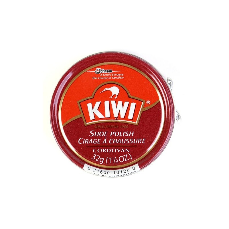 Kiwi Shoe Polish Paste, 1-1/8 oz, 3-Pack, Cordovan