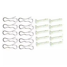 MTD Craftsman Snow Thrower Shear Pin 738-04124A and Cotter Pin 714-04040 10 Each