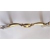 S-Products EQUESTRIAN D-RING CURVED MOUTHPIECE DOUBLE JOINTED LOZENGE HORSE SNAFFLE