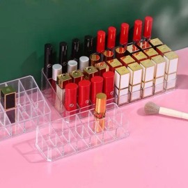 Lip Nail Organizer Clear for daily makeup and personal care, portable beauty accessory, Korean Import, and Care, skincare routine, Option 2