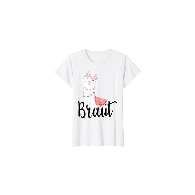Women's Bride to Be Lama Alpaca JGA Engagement Gift T-Shirt