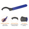 HARFINGTON C Hook Spanner Wrench ER40 Nut Shock Wrench Steel