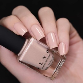 ILNP Rumor Has It - Light Creme Neutral Nude Nail Polish, Subtle Holographic, Chip Resistant, 7-Free, Non-Toxic, Vegan, Cruelty Free, 12ml
