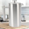 French Press Coffee Maker Dishwasher Safe Double Wall Insulated Rust