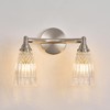 HDDFL Brushed Nickel Bathroom Light Fixture Bathroom Vanity Lighting 2