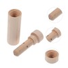 Gatuida Wooden Scent Booster Nose Stick Aromatherapy Tubes for Essential