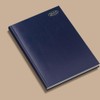 2025 A5 Week to View Blue Commercial Diary Weekly Monthly