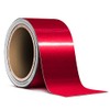 VViViD Gloss Metallic Red Air-Release Adhesive Vinyl Pinstripe Tape Roll