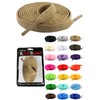 KutsuGoods Flat Shoelaces, Carefully Selected Materials, 39.4 inches (100 cm),