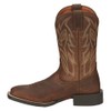 Justin Men's Canter 11" Square Toe Western Boot, Dusky Brown