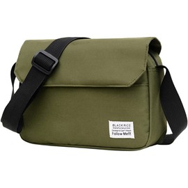 Hesjobood Men's Women's Shoulder Bag, Sacoche, Cross-body Shoulder Bag, Small, Waterproof, Lightweight, One Shoulder Crossbody Casual, Messenger, Lightweight, Khaki