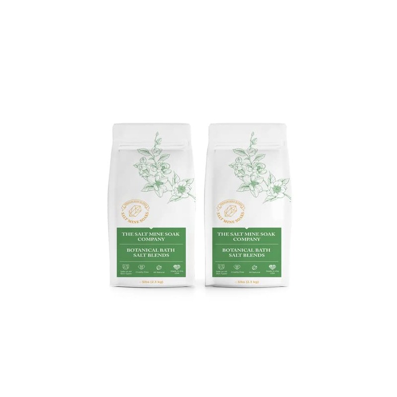 Hibiscus Flower Botanical Fine Grain (.3mm) Bath Salt Blend 5