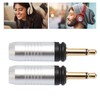 3.5mm Repair Plug Solder Type Gold Plated Replacement Mono Male