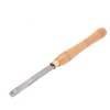 Skew Chisel HSS Lathe Turning Tool Ergonomic Beech Handle Lathe