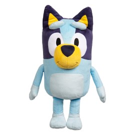 Bluey 18" Stuffed Animal - Playtime & Naptime Companion, Jumbo Size, Soft Deluxe Materials - Huggable Cuddles Best Friend (13010)