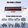 Carbon Fiber Seat Belt Shoulder Pads Compatible with Maverick Trail