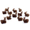 Melody Jane Dollhouse Pets Set of 12 Bunny Rabbit Miniature