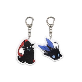 EBTY DREAMS Inc. - Set of 2 Solo Leveling Acrylic Keychain Shadows Beru, Igris v2