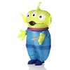 Disguise unisex adults Alien Inflatable Adult Sized Costumes, Green, One