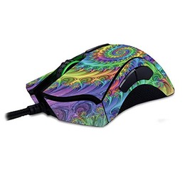 MightySkins Skin Compatible with Razer Deathadder Elite - Tripping | Protective, Durable, and Unique Vinyl Decal wrap Cover | Easy to Apply, Remove, and Change Styles | Made in The USA