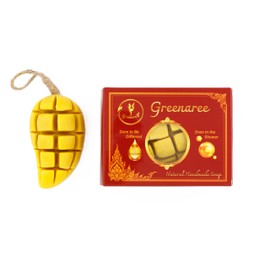 Greenaree Soap bar, hand soap, Body Wash, Skin Care, natural soap with Vitamin C, Collagen, Gentle cleanser, Moisturizing for Sensitive Skin, fruit scented-Perfect for Gifting– 3.2-4.2 oz.
