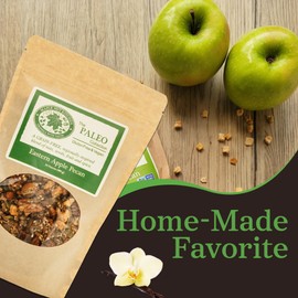 Maple Nut Kitchen Eastern Apple Pecan Paleo Granola 3 Pack – Grain Free, Vegan, Gluten Free, No Sugar Added, Low Carb Granola with Pecans, Pumpkin Seeds & Dried Apples – Oat Free, Healthy Cereal