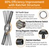 24 in 1 Magnetic Ratchet Screwdriver Set, Multi Bit DIY