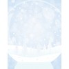 Great Papers! Snow Globe Letterhead, 80 Count, 11" x 8.5"