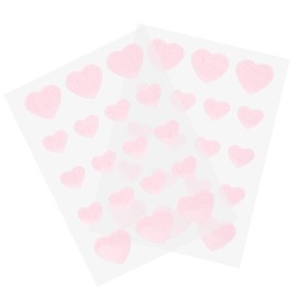 Beavorty Pimple Stickers Pink Love Hydrocolloid Patches Spot Treatment 2 Sheets