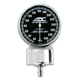 ADC Diagnostix 700 Premium Professional Pocket Aneroid Sphygmomanometer with Adcuff Nylon Blood Pressure Cuff, Adult, Burgundy