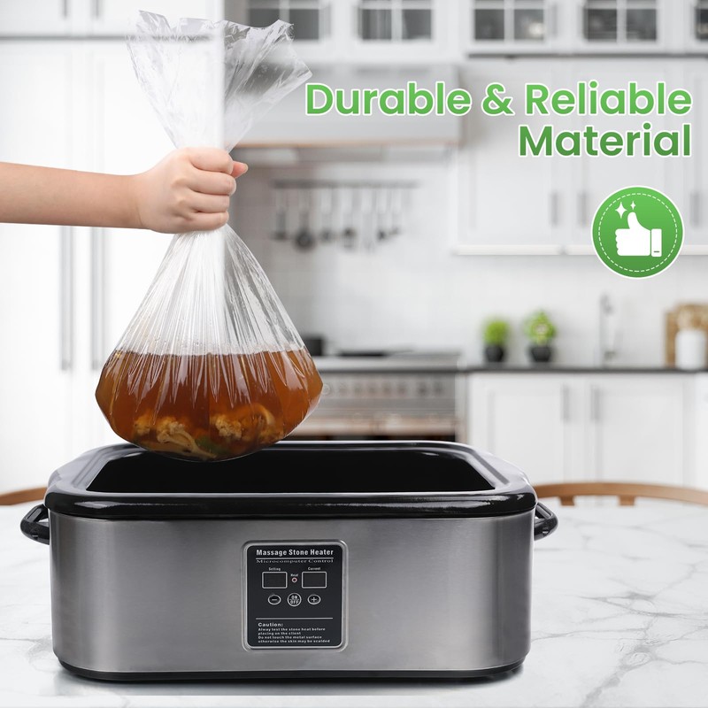CAREGY Electric Roaster Liners 34 x 18 Inch 30 Counts