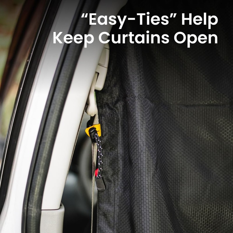 LUNO Car Privacy Curtain Divider - Universal Fit for Most