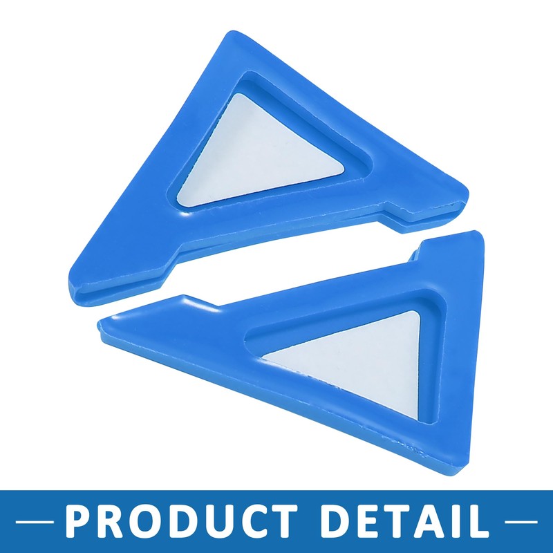 A ABSOPRO Car Door Corner Edge Guards Bumper Protector Blue