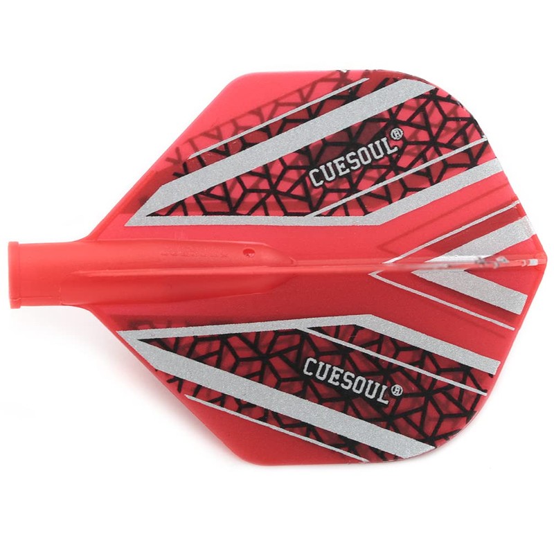 CUESOUL AK4 Flight Heat Transfer Standard Shape Flight, Red Base