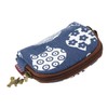 IWOWHERO Mini Wallet Japanese Theme Pattern Coin Purse Money Pouch
