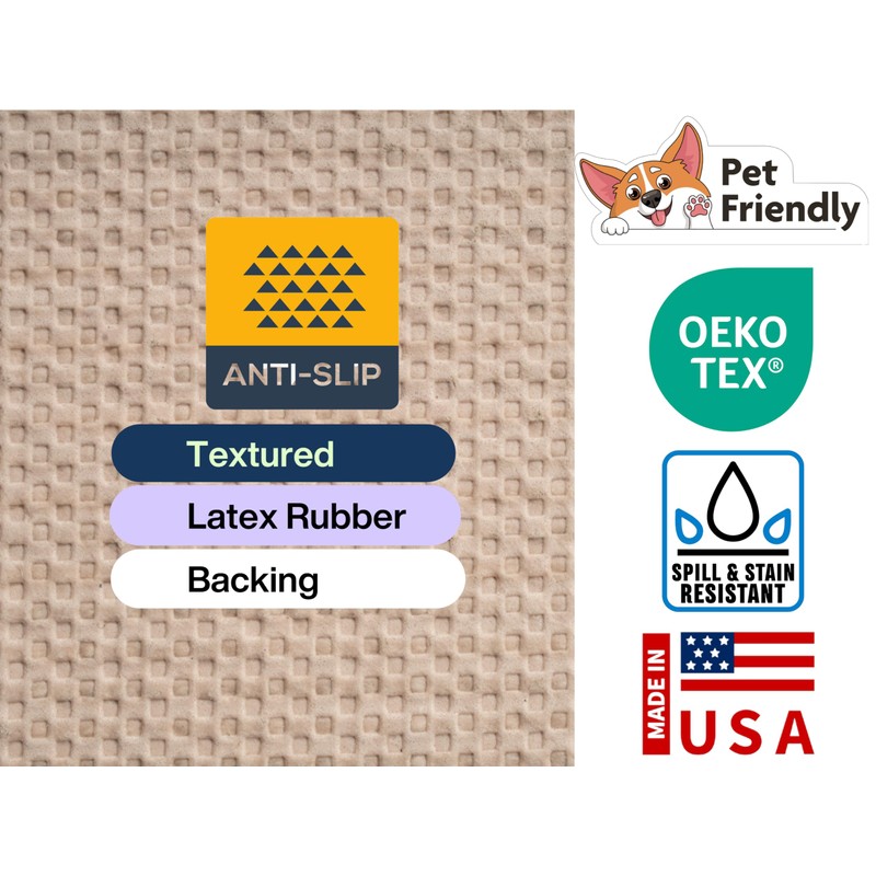 Custom Size Black Hallway Runner Rug | Cut to Length