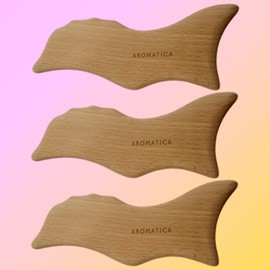 3 Aromatica Dolphin Face Massager Gua Sha / 3개 아로마티카 돌고래페이스 마사저 괄사