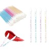 400Pcs Disposable Lip Brushes, Glitter Crystal Lip Gloss Lipstick Applicators,
