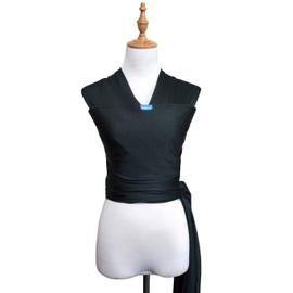 Vlokup Baby Wrap Sling Carrier for Newborn, Infant, Toddler, Kid | Breathable Lightweight Stretch Mesh Water Sling | Nice for Summer, Pool, Beach, Swimming | Perfect Shower Gift Black