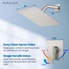 Airuida Shower Faucet Set Bathroom Rain Shower System SUS304 Stainless