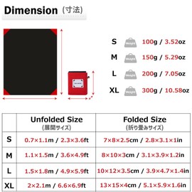 Azarxis Leisure Sheet, Ground Sheet, Tent Sheet, Lightweight, Waterproof, Compact, Foldable, 110, 180, 200 Sheet, Mat, Beach, Picnic, Multi-Purpose, Camping, Mountain Climbing, Sports Festival, Cherry
