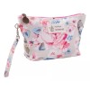 Fudeam Cosmetiquera Bolsa De Almacenamiento Impermeable Rosas
