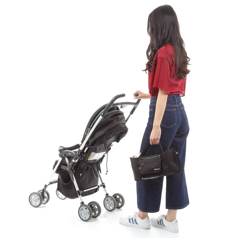 COREFLEX Baby Stroller Bag, Large Capacity, Stroller Bag with Pouch,