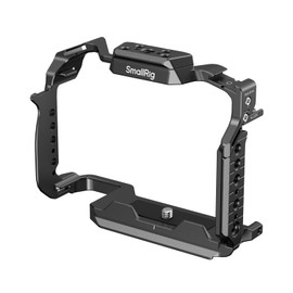 SMALLRIG S1R II Cage for Panasonic LUMIX S1R II / S5 II / S5 IIX / G9 II, Built-in Quick Release Plate for Arca, with 1/4''-20 & 3/8''-16 Threaded Holes, Dual NATO Rails, Cold Shoe -4902