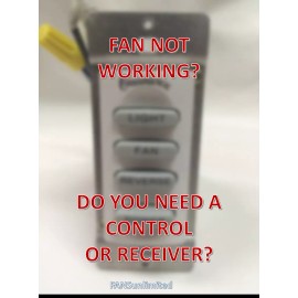 Casablanca TESTING SERVICE For Your Casablanca Ceiling Fan W-31 Wall Control