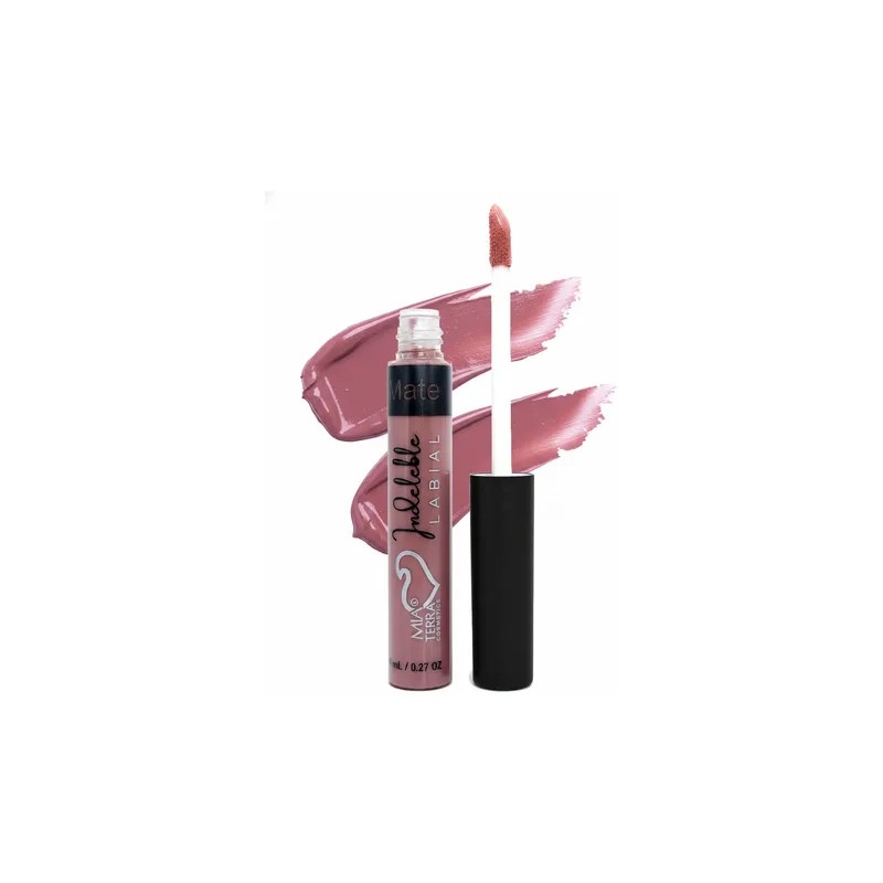 Labial Indeleble Líquido Matte Mamey Nude Mia Terra Cosmetic
