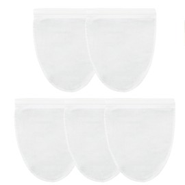 FATCAT Fine Mesh Cheese Cloth, Fine Mesh Strainer Bags, Nut Milk Bag, Cheesecloth for Straining (S-Size*5/ Excluding Bracket)