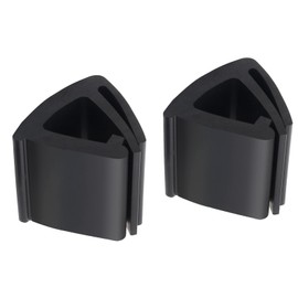 Roykaw Universal Golf Cart Windshield Retaining Clips Compatible with EZGO/Club Car/Yamaha 1’’ × 1’’ Square Tube, Golf Cart Windshield Top Grip, 2 PCS, OEM# 102005801