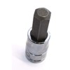 9Pc 3/8 Drive 48mm Long S2 Hex Bit Set 2-10mm