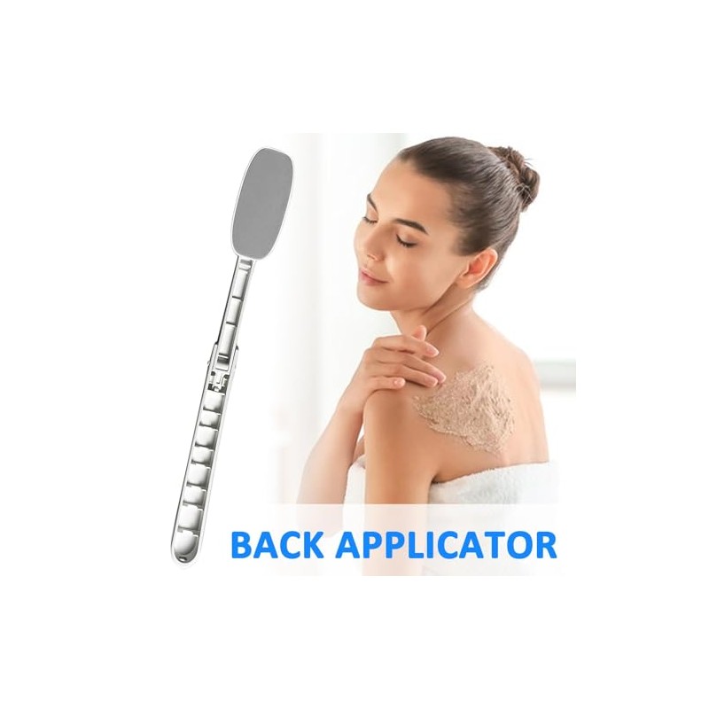 Aplicador Espalda Loción Crema Portátil Hidratante Protector Solar